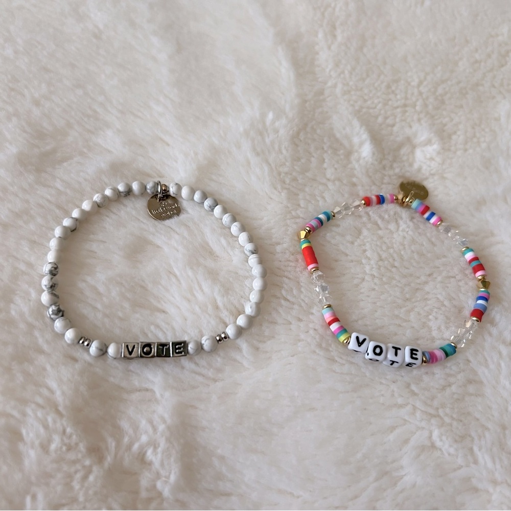 Little Words Project Vote Bracelets